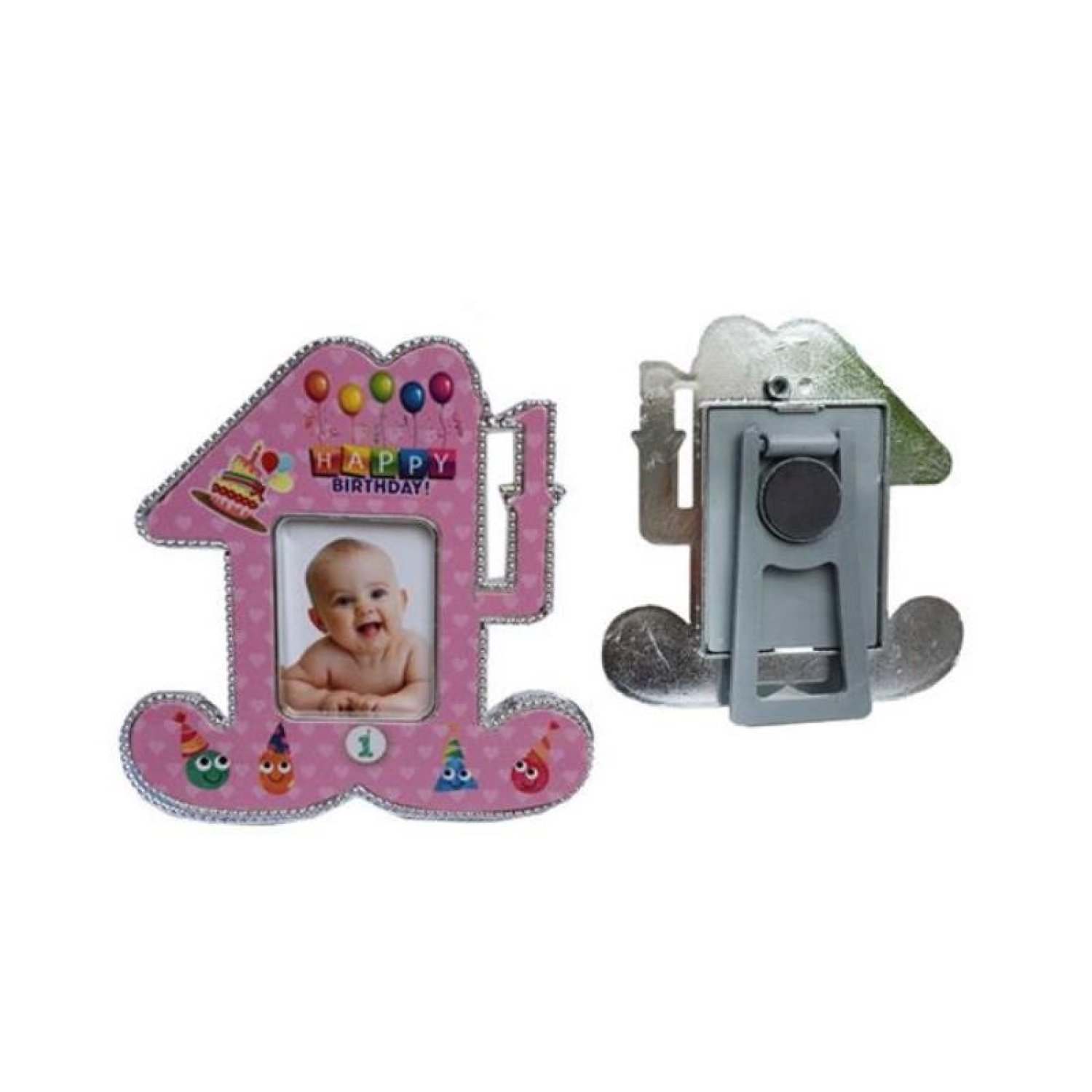 Toptan Plastik 1 Yaş Doğum Günü Hatırası Çerçeve