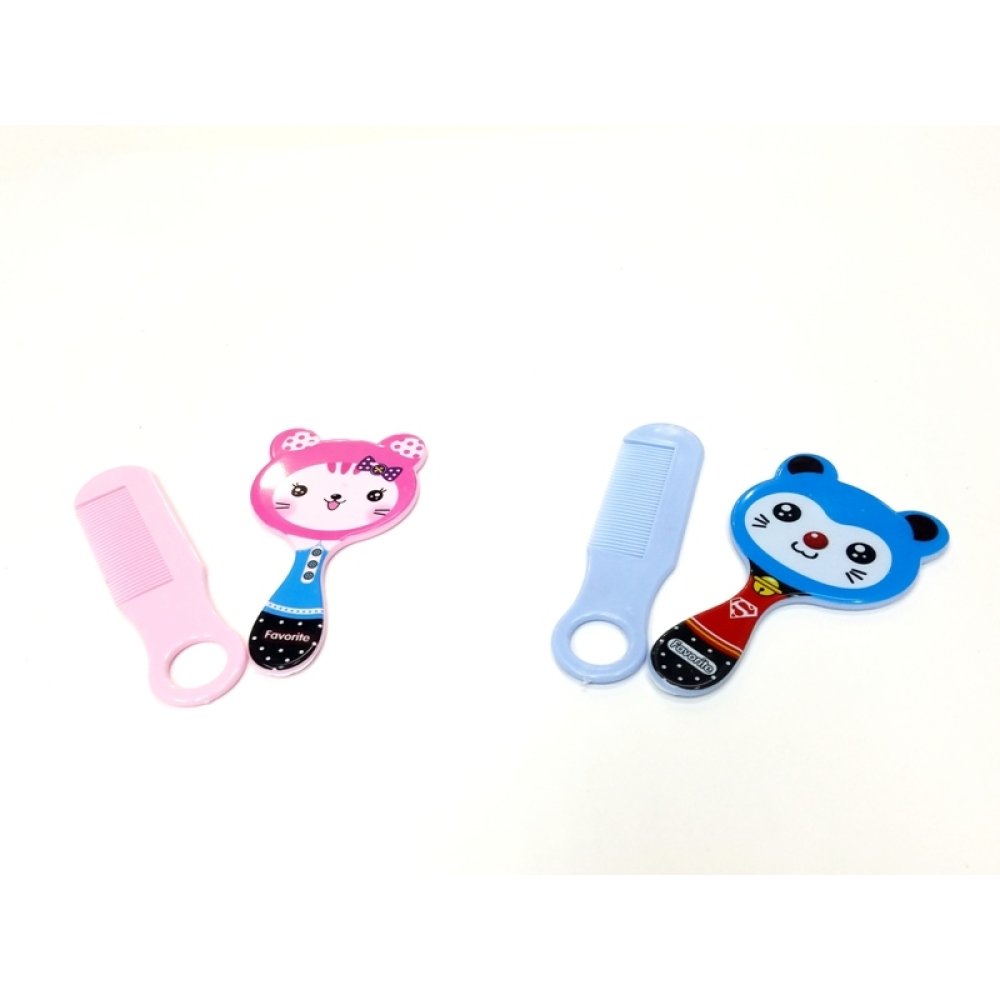 Toptan Plastik Ayna Tarak Seti