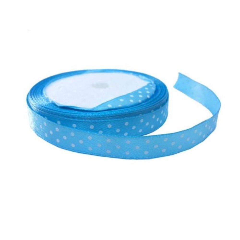 Toptan Puantiyeli Saten Kurdele 1 cm