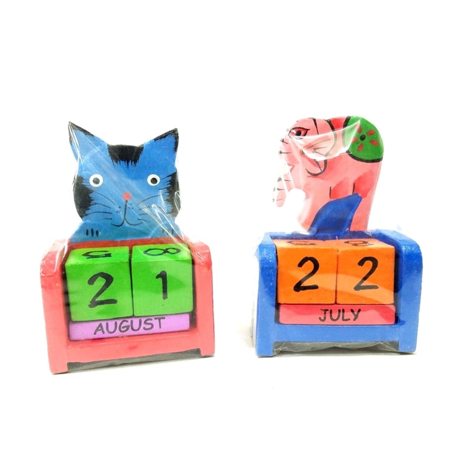 Toptan Renkli Ahşap Takvim