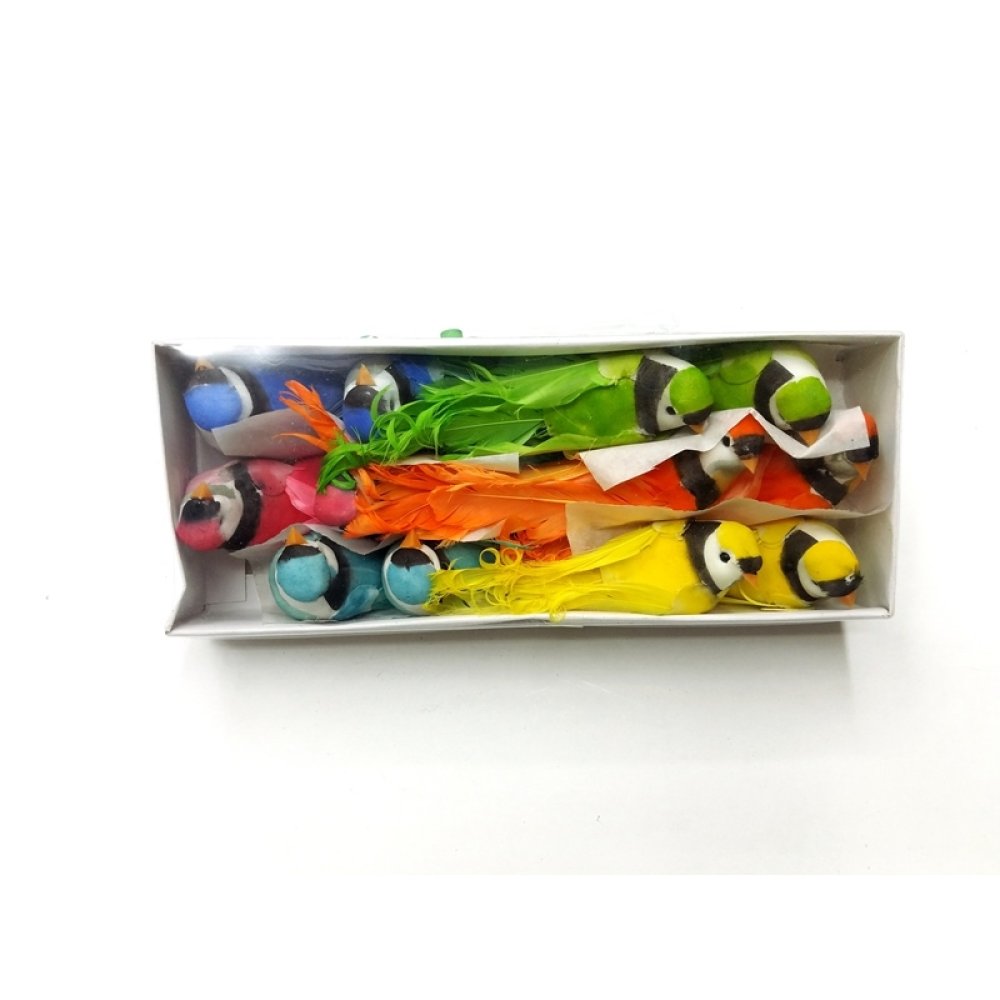 Toptan Renkli Aşk Kuşu Buzdolabı Süsleri