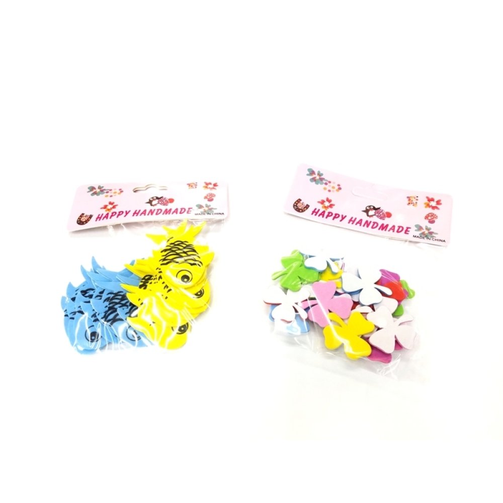 Toptan Renkli Figürlü Eva Sticker