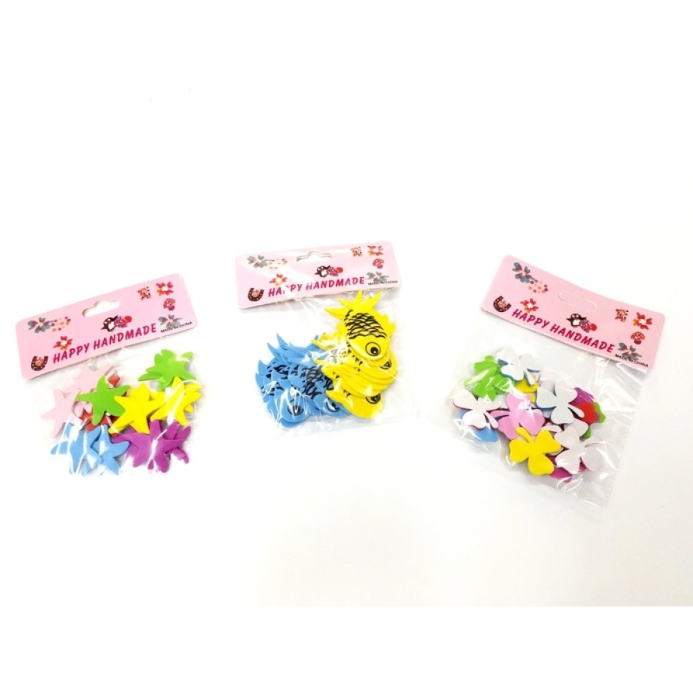 Toptan Renkli Figürlü Eva Sticker