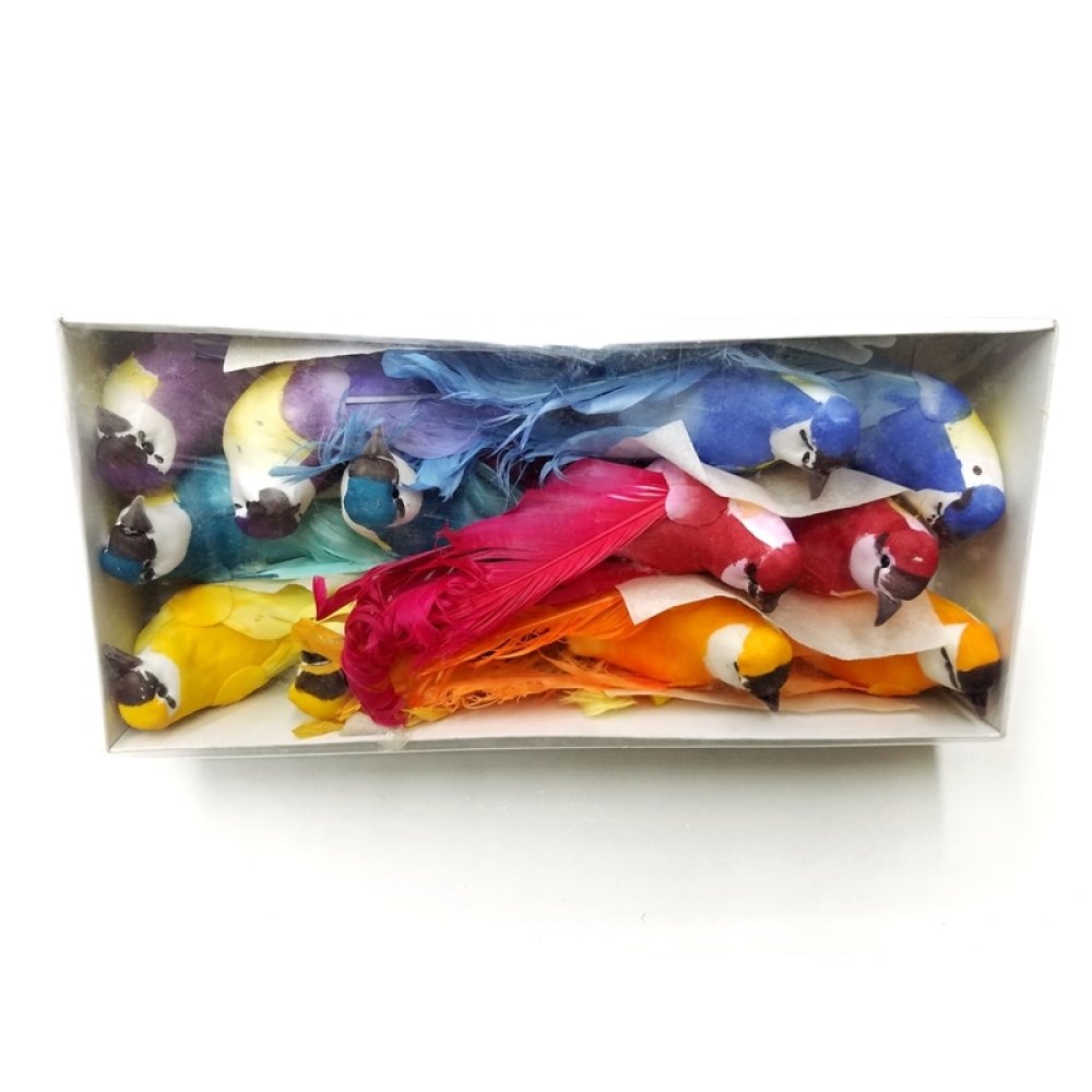 Toptan Renkli Köpük Kuş Magnet