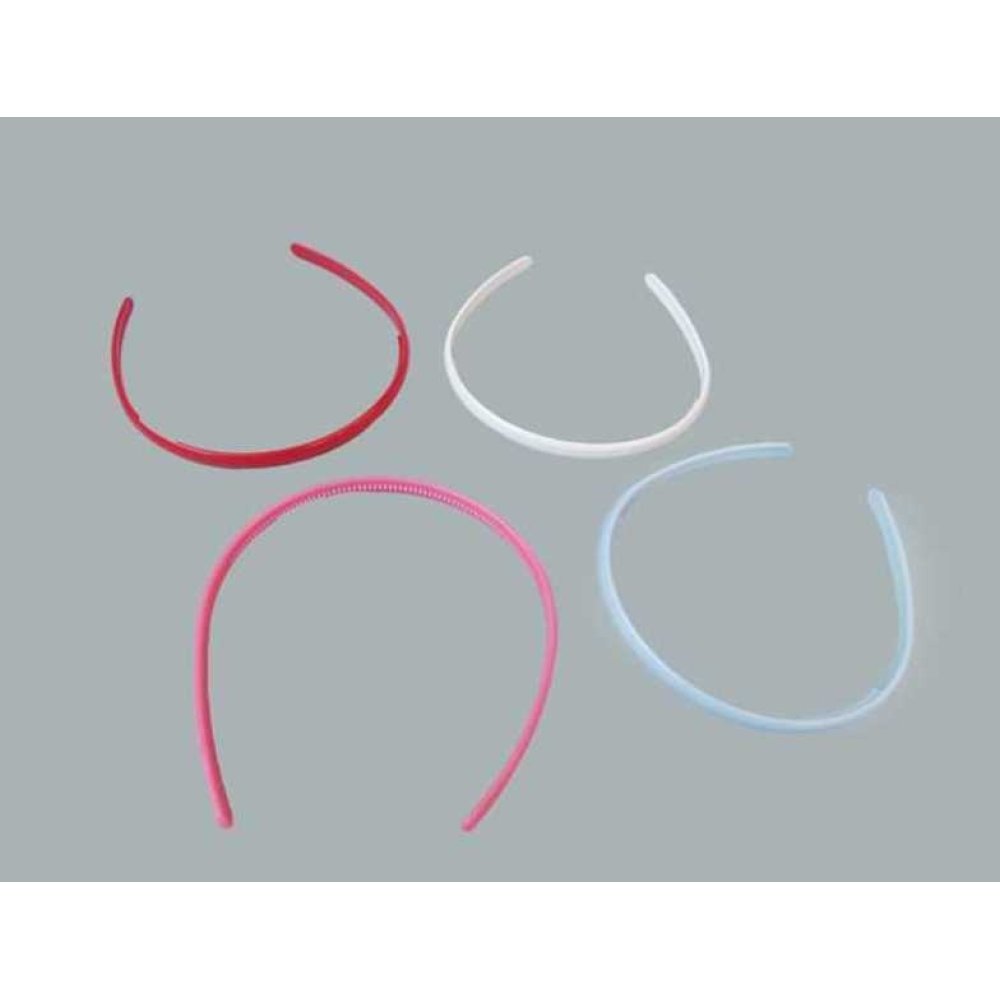 Toptan Renkli Plastik Taç 12 adet