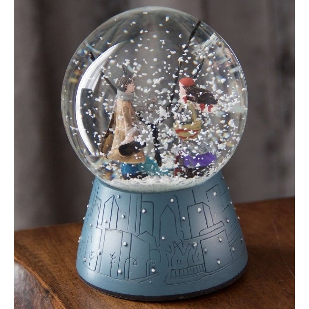 Toptan Romantik Buluşma Işıklı Müzikli Kar Küresi