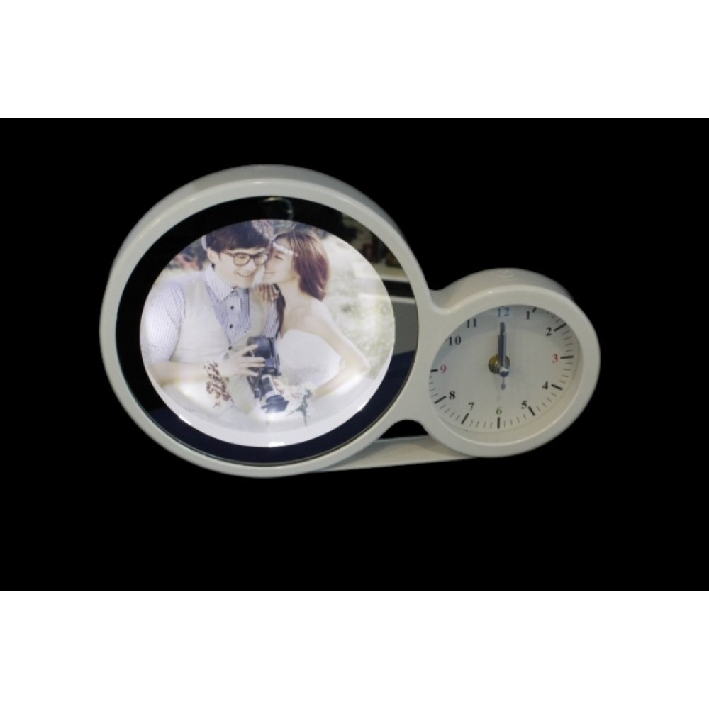 Toptan Saatli Led Işıklı Sihirli Ayna Çerçeve