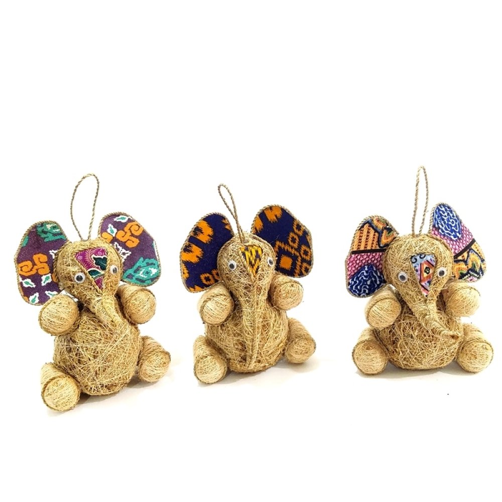 Toptan Sandal Ağacı Lifinden Fil