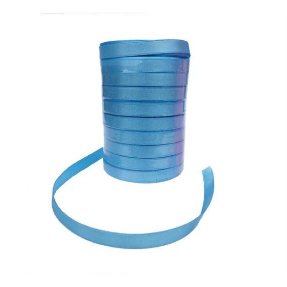 Toptan Saten Pembe Mavi Kurdele 1 cm