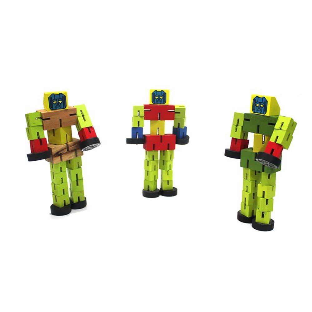 Toptan Şekil Verilebilir Ahşap Robot