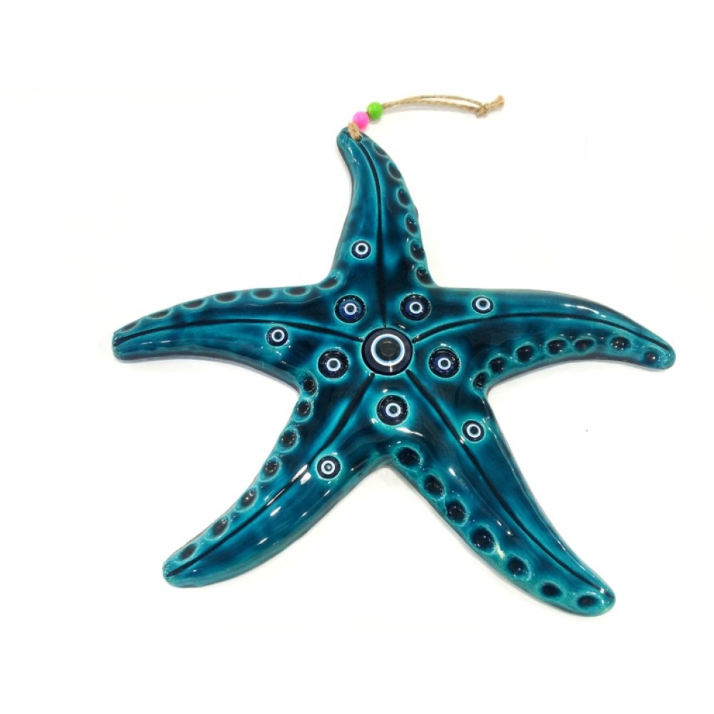 Toptan Seramik Deniz Yıldızı Duvar Süsü