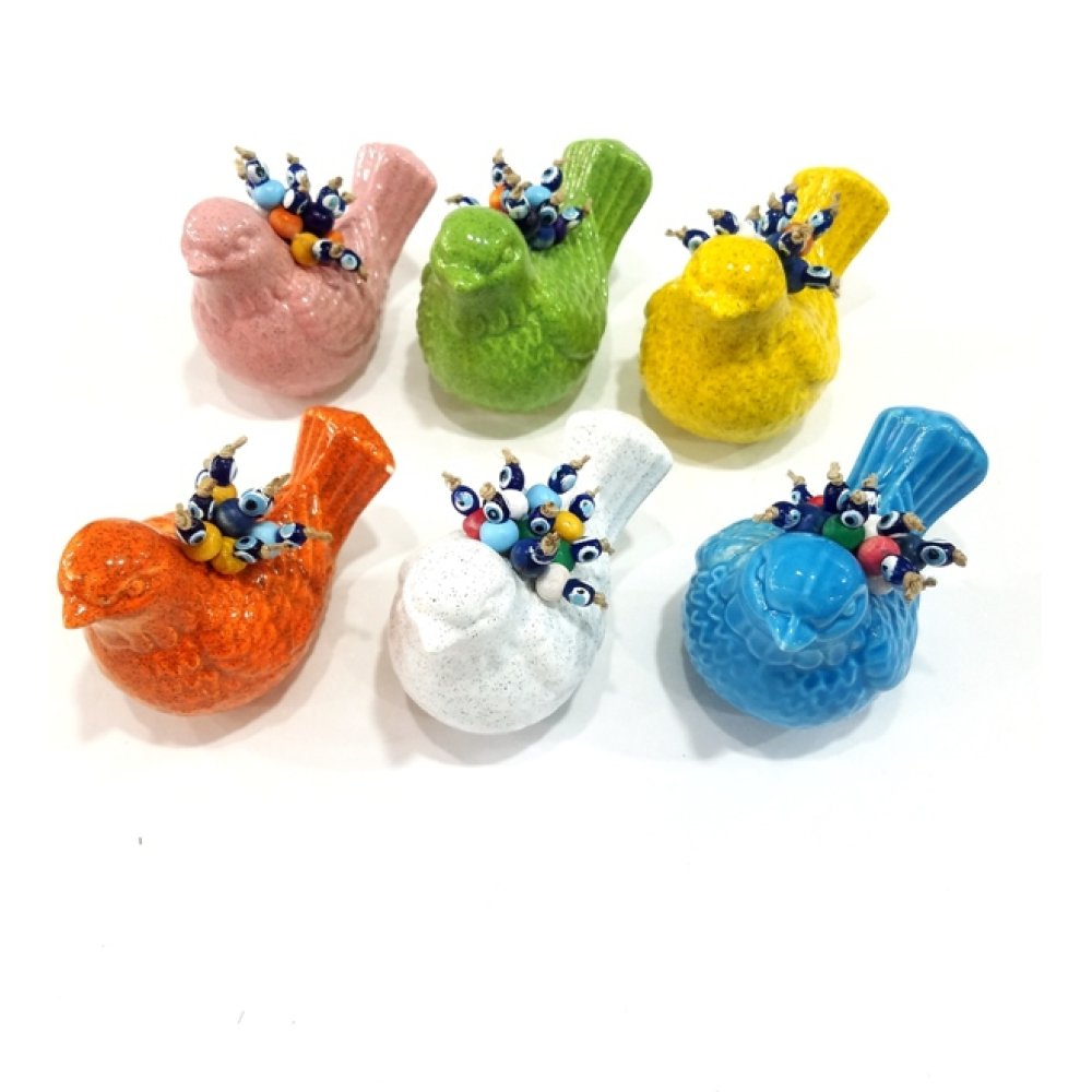 Toptan Seramik Kuş Asılabilir Süs