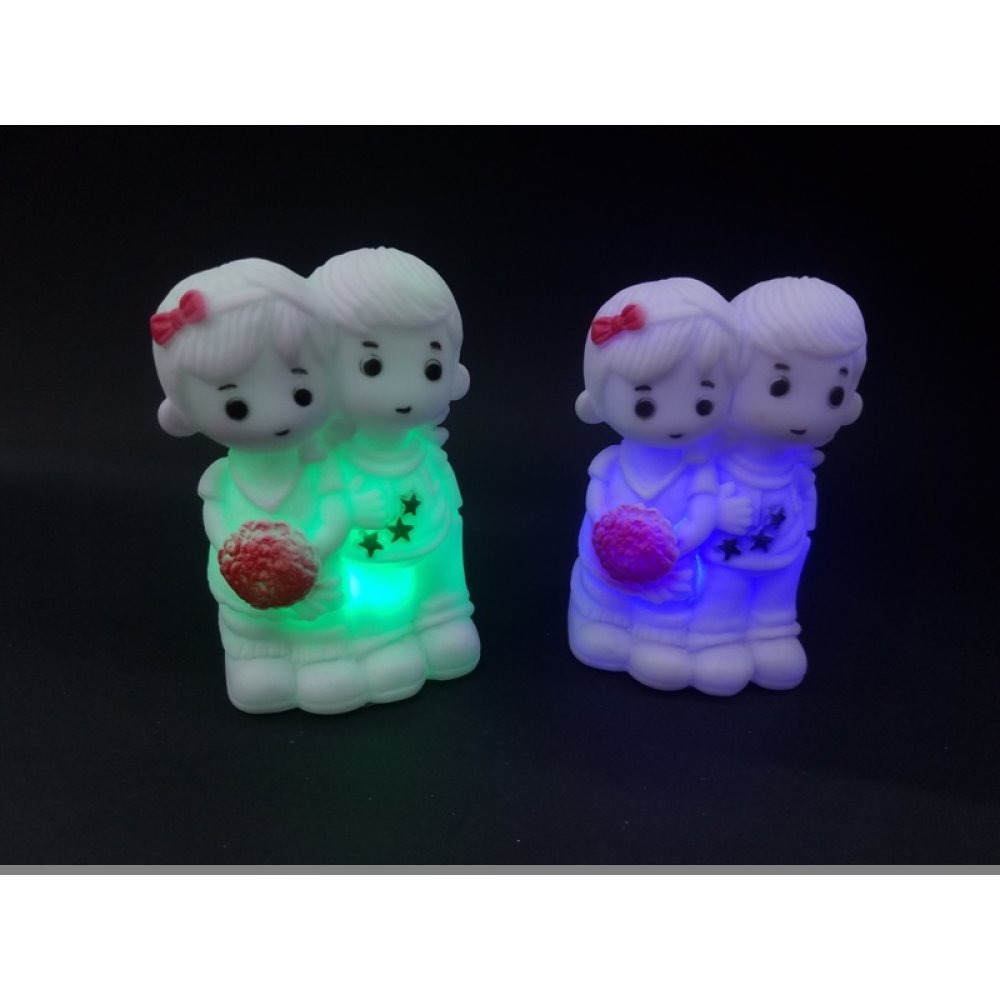 Toptan Sevgili Temalı Renk Değiştiren Işıklı Lamba