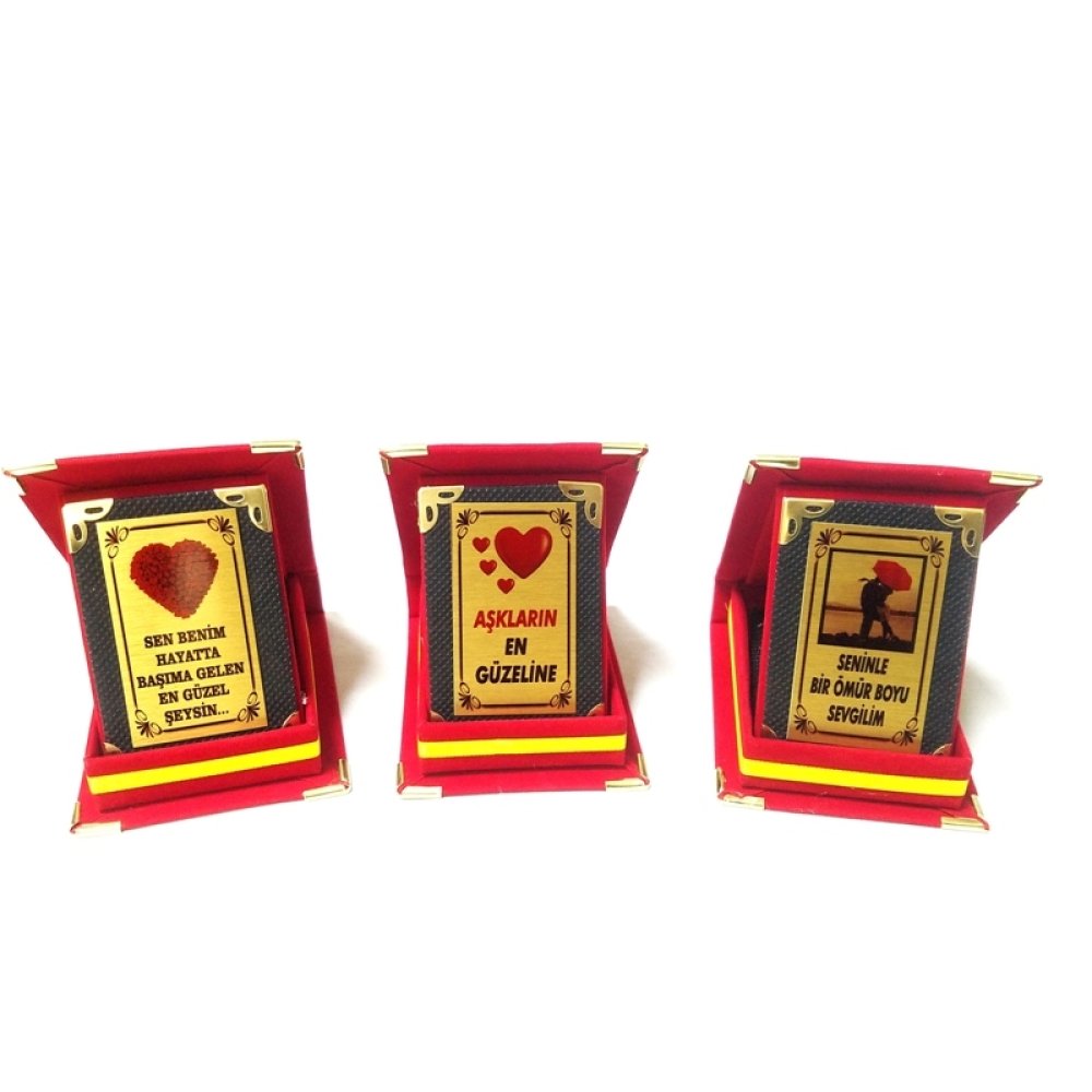 Toptan Sevgililer Günü İçin Plaket Ödül