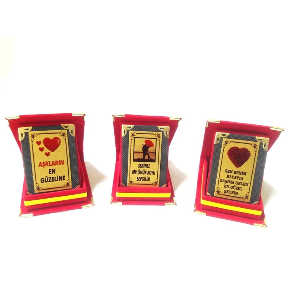 Toptan Sevgililer Günü İçin Plaket Ödül