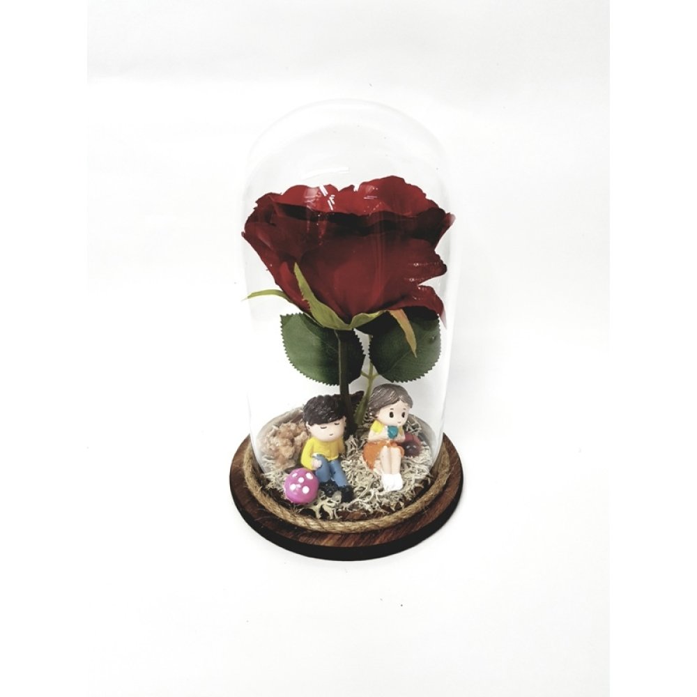 Toptan Sevgiliye Çiçek Teraryum