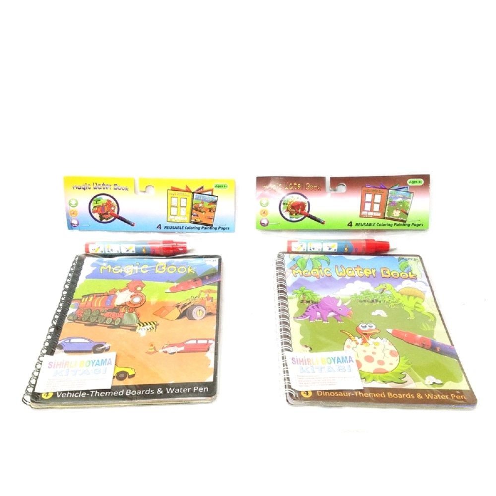 Toptan Sihirli Sulu Boya Kitabı