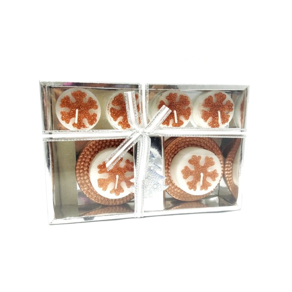 Toptan Simli Yılbaşı Mumları Mumlukları