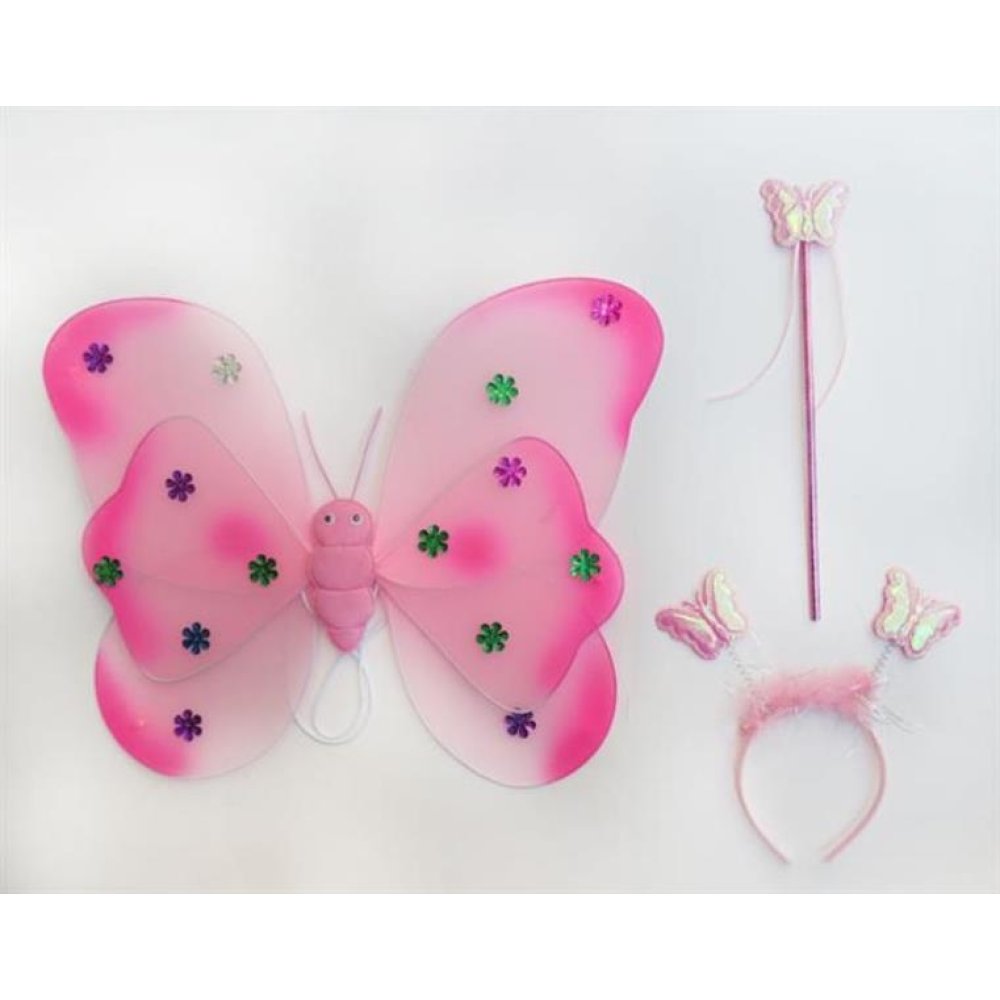 Toptan Sırta Takılan Anaokulu Gösteri Kıyafetleri Kelebek Kanadı