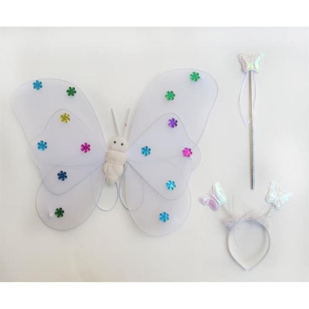 Toptan Sırta Takılan Anaokulu Gösteri Kıyafetleri Kelebek Kanadı