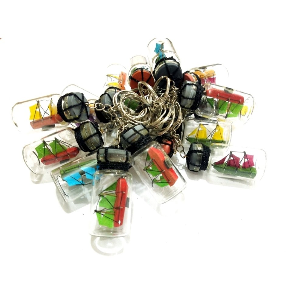 Toptan Şişe Gemi Anahtarlık