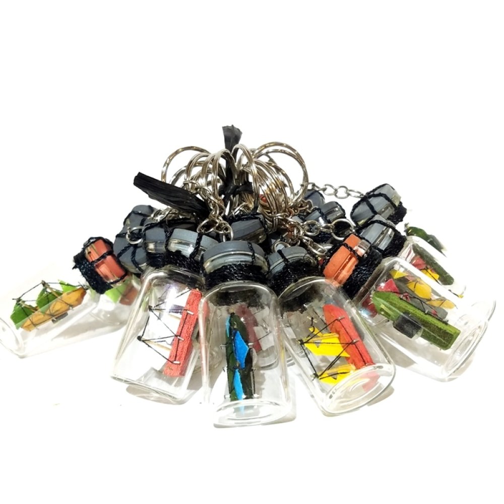 Toptan Şişe Gemi Anahtarlık