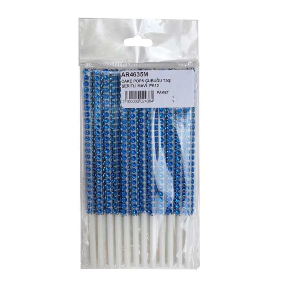 Toptan Taş Şeritli Cake Pops Çubukları