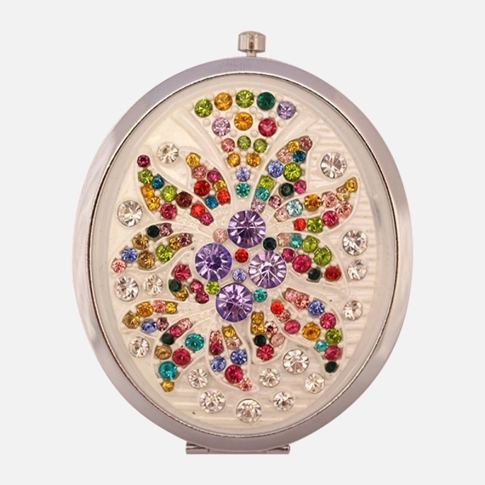 Toptan Taşlı Cep Aynası