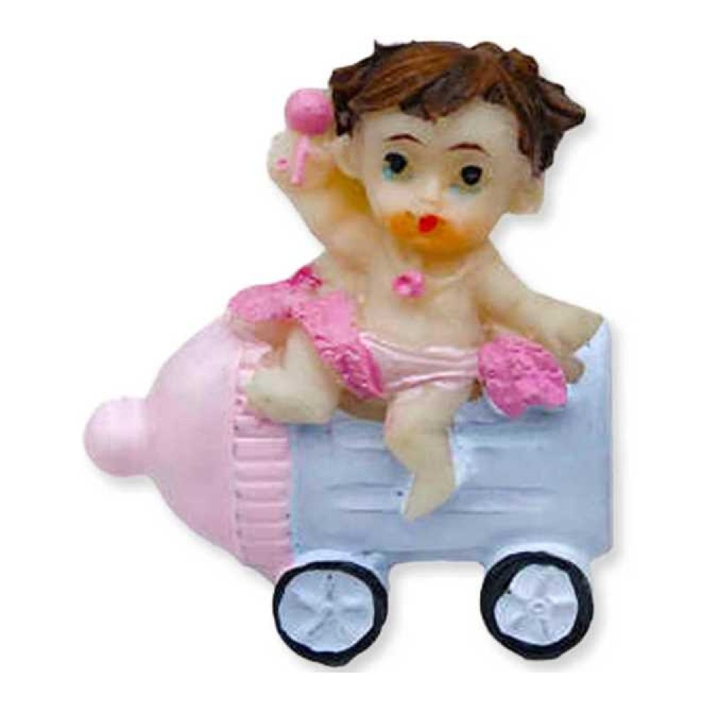 Toptan Tekerlekli Biberon Üstünde Bebek Şeker Malzemesi