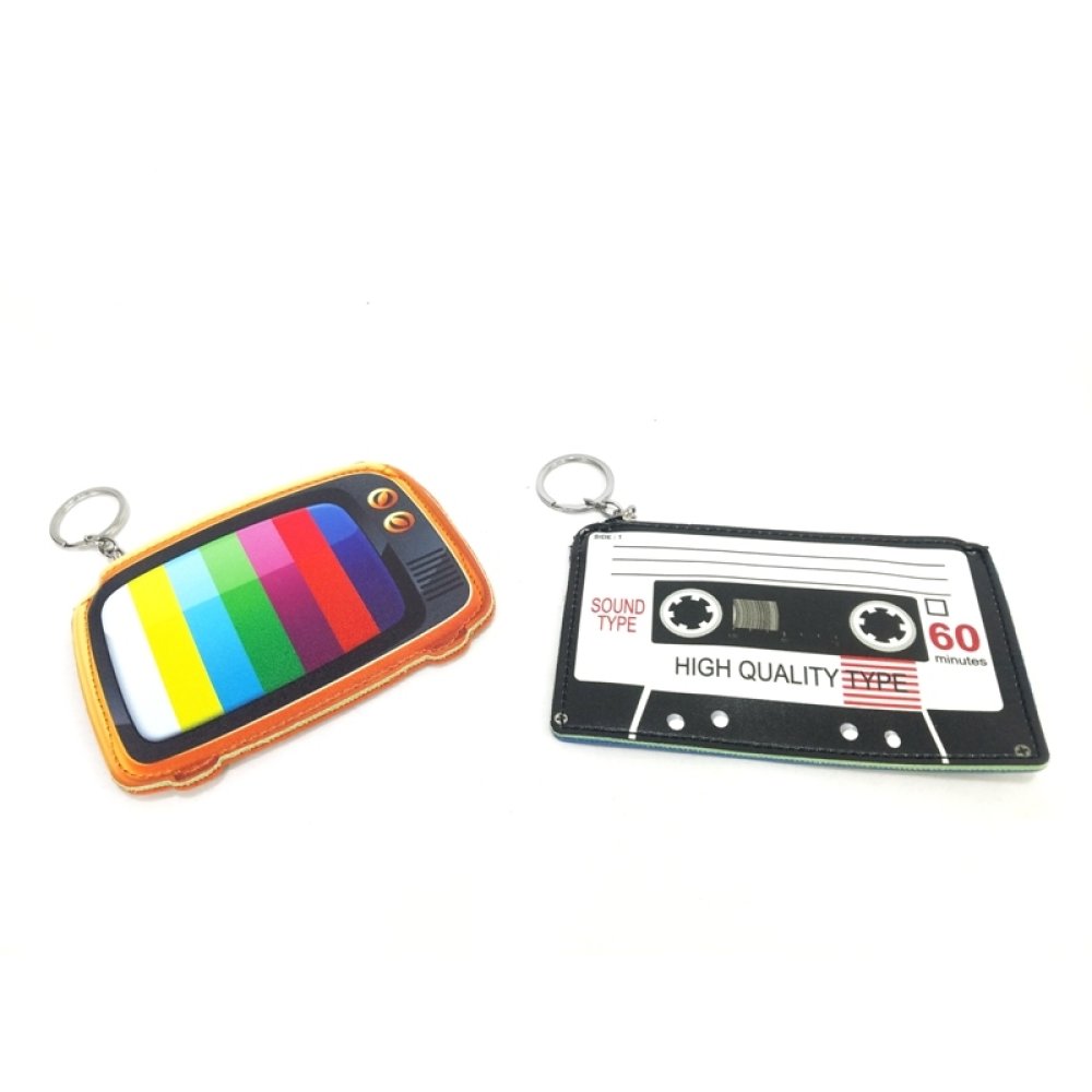 Toptan TV Kaset Tasarım Bozuk Para Cüzdanı