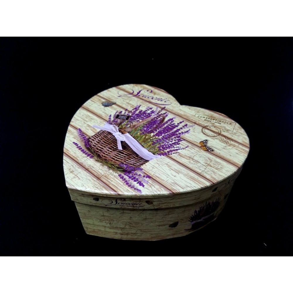 Toptan Ucuz Hediye Kutuları 3 lü Kalp Hediye Kutusu