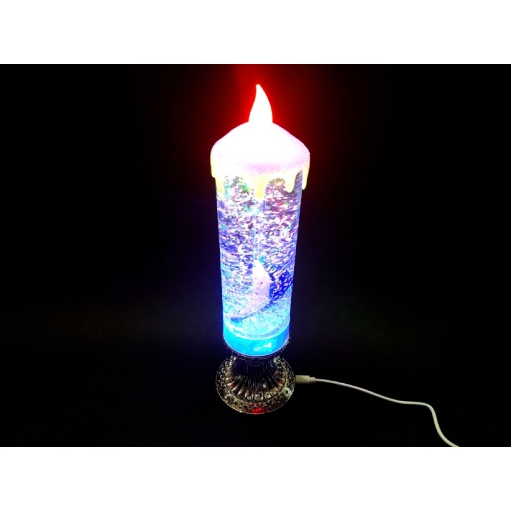 Toptan USB Kablolu Renk Değiştiren Sulu Mum