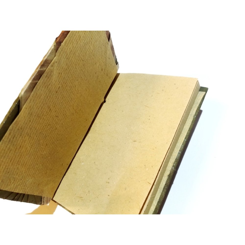 Toptan Yaprak Kapaklı Papirüs Defter 22x18 cm