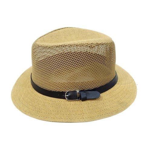 Toptan Yazlık Erkek Kovboy Fileli Panoma Şapka Çeşitleri 3J