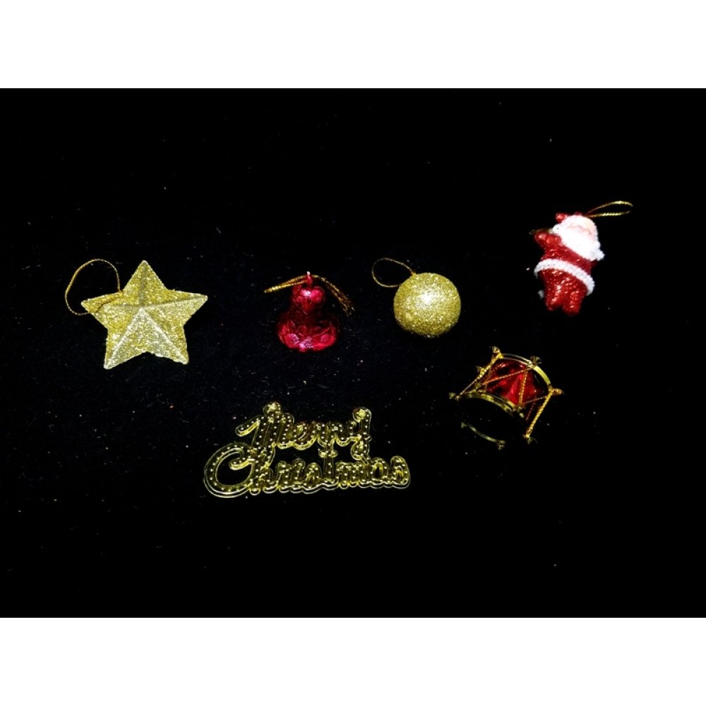 Toptan Yılbaşı Çam Ağacı Masa Süsleri