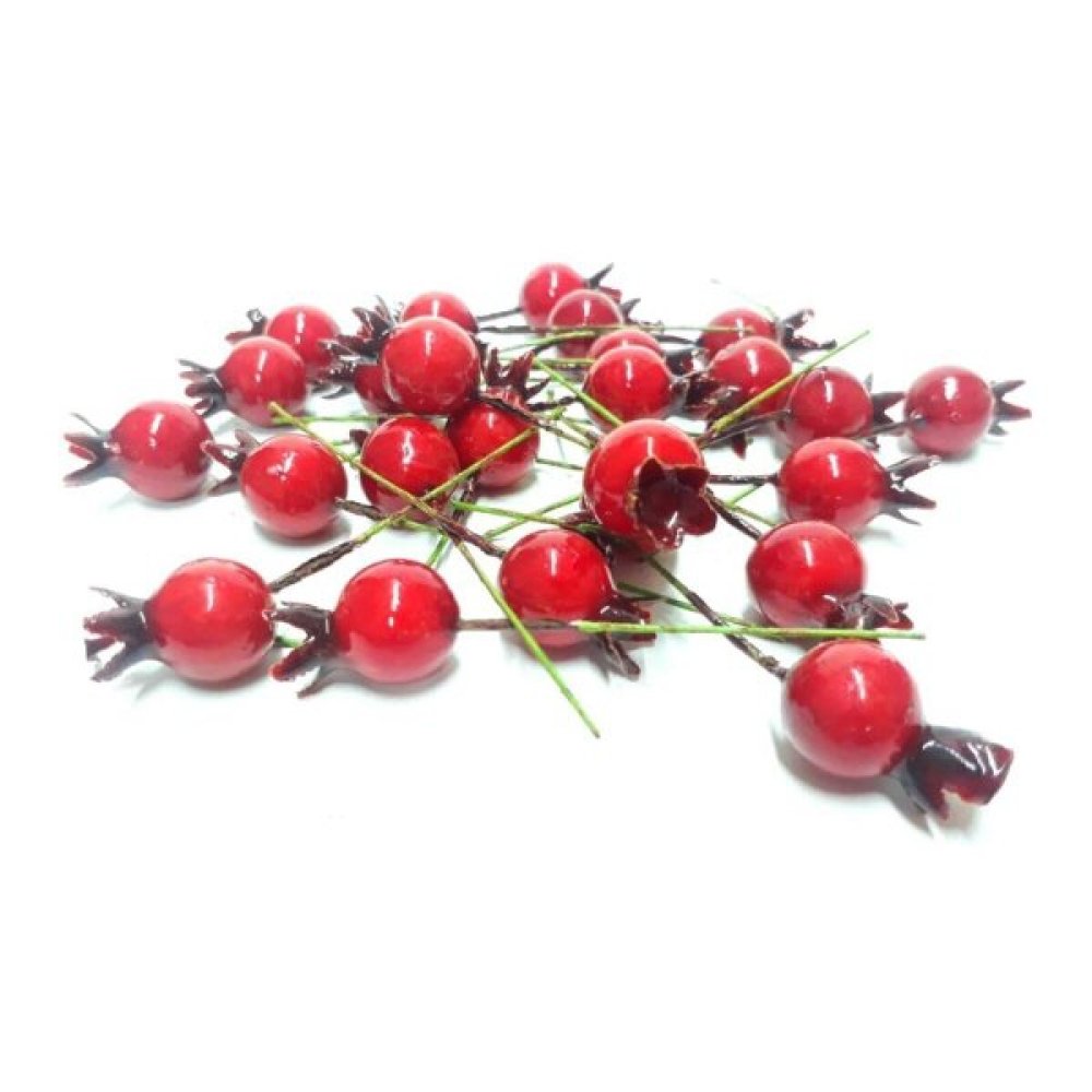 Toptan Yılbaşı Çiçekleri Yapay Nar 300'lü