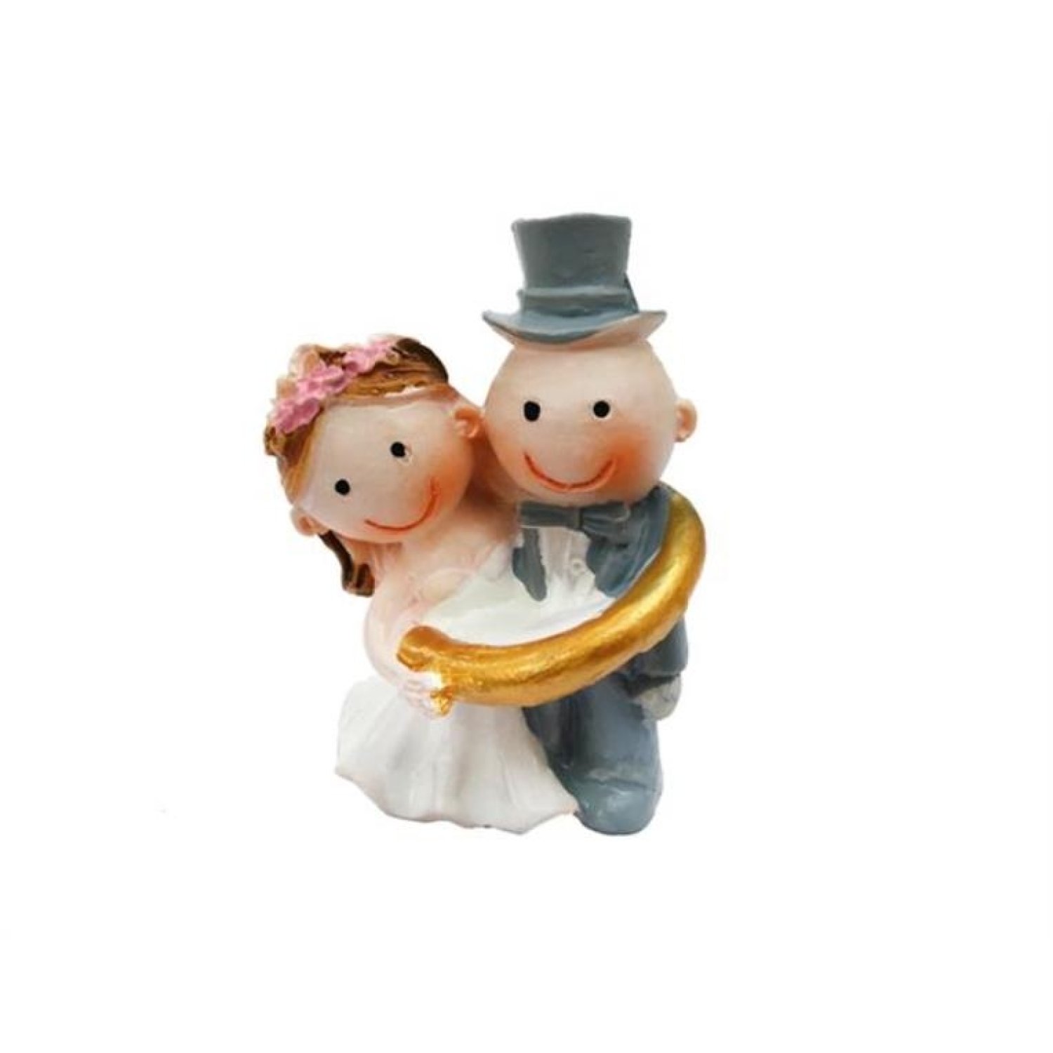 Toptan Yüzük İçinde Gelin Damat Toptan Nikah Şekeri Malzemeleri