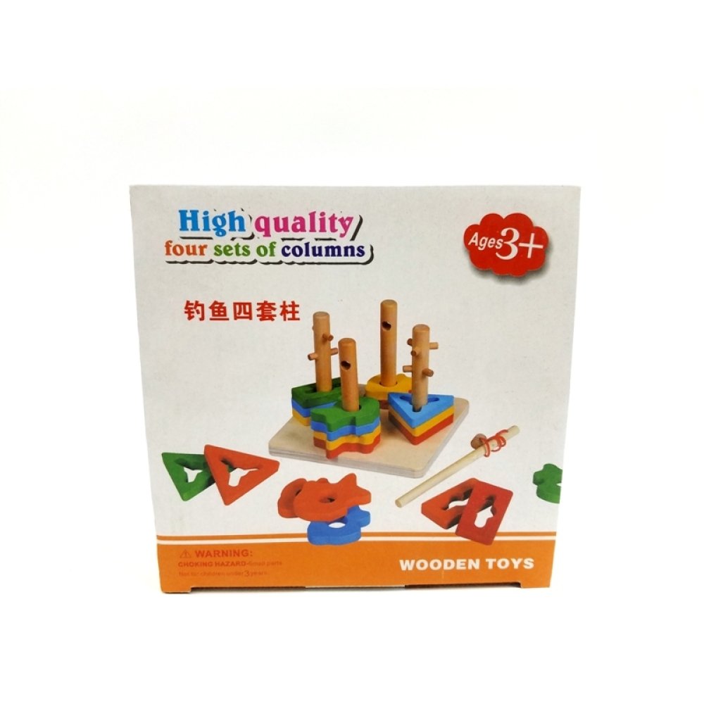 Toptan Zeka Geliştirici Oyuncak Şekil Yerleştirme Seti