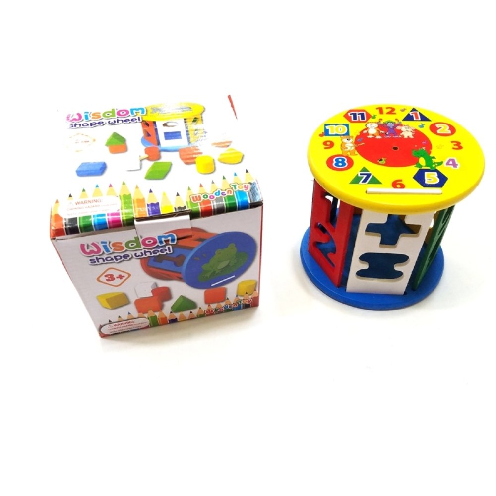 Toptan Zeka Geliştirici Oyuncaklar Şekil Tekerleği