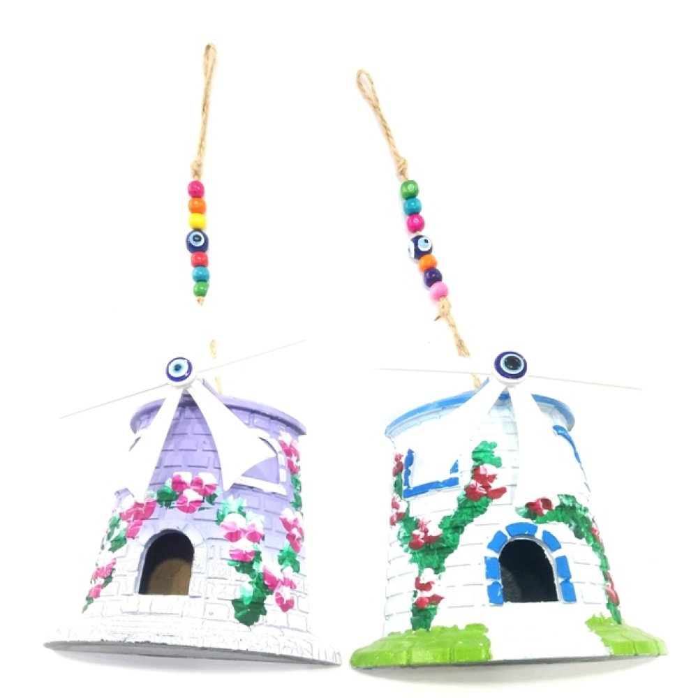 Yel Değirmeni Asılabilir Duvar Süsü