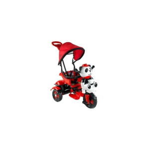 Ünalbaby Kırmızı Little Panda 3 Tekerli Kontrollü Bisiklet 127-2021 Model