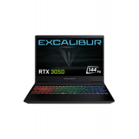 Excalibur G770.1245-DFJ0X-B Intel Core i5-12450H 32GB RAM 1TB NVME SSD GEN4 4GB RTX3050 Freedos
