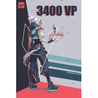 3400 VP Valorant Points TR