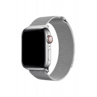 Apple Watch 2 3 4 5 6 42 Mm 44 Mm Hasır Örgü Metal Milano Kordon