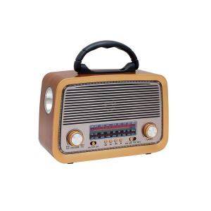 301 Eskitme Nostalji Tasarımlı Bluetoothlu Nostalji Radyo Fm-sd Kart-aux