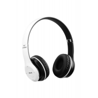 P47 Beyaz  Extra Bass Wireless Bluetooth Kulaklık 5.0+ Edr Fm Radyo