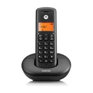 E201 Dect Handsfree Telsiz Telefon Siyah
