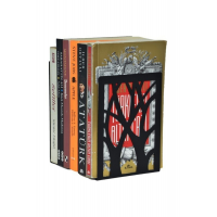 Ağaç Desenli Metal Kitap Desteği - Kitap Tutucu - Ev Ve Ofis Dekoratif Aksesuar( 2 Li Set)
