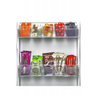 6 Lı Buzdolabı Içi Mini Düzenleyici Kutu Organizer - Buzdolabı Kapak Düzenleyici