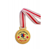 Futbol Şampiyonu Baskılı Madalya